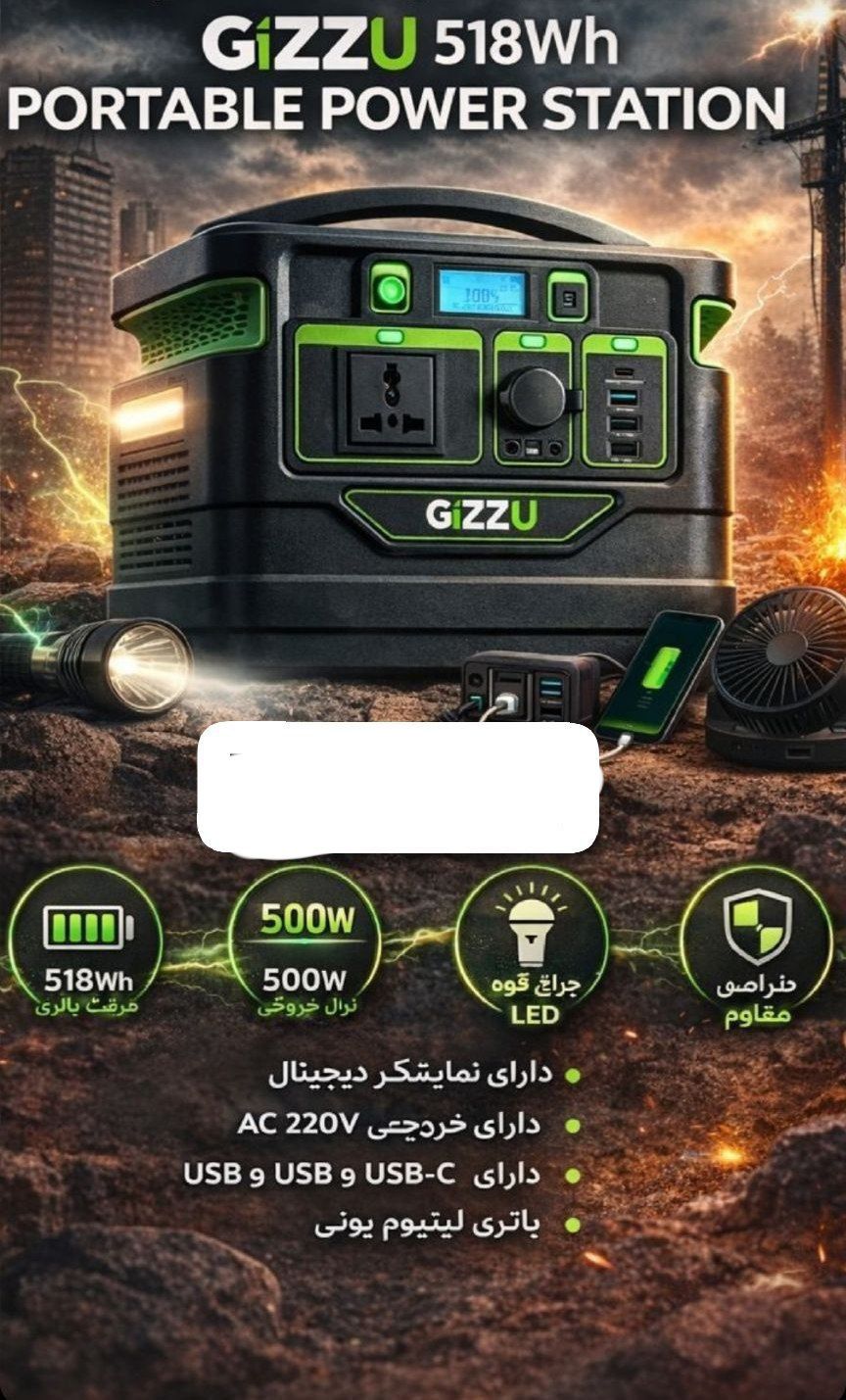 پاور استیشن برند GiZZU